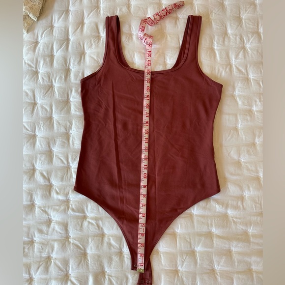 Abercrombie & Fitch Seamless Tank Bodysuit - Rust Color - Size Large - Picture 4 of 7